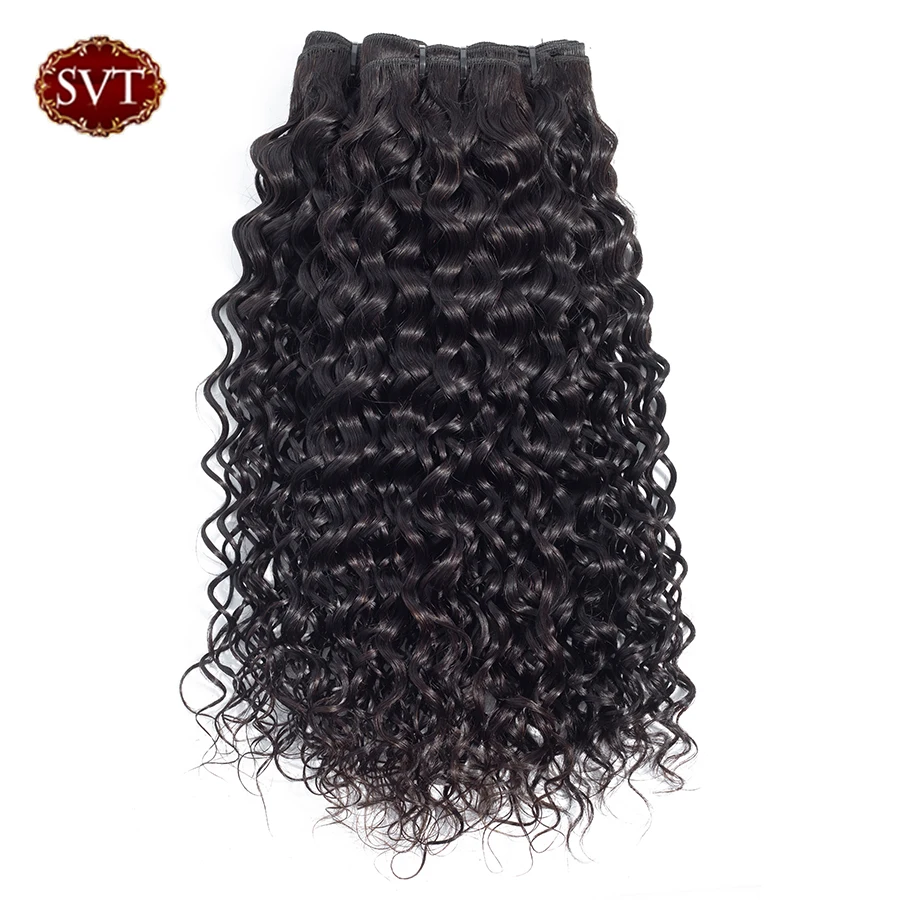 Волосы SVT бразильские волосы плетеные пучки волнистые 3 шт./лот 100% не Реми