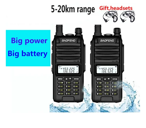 2021 охотничья 10 Вт рация км Baofeng BF-UVF10 ham Радио comunicador professional long range dual band cb comunicacion |