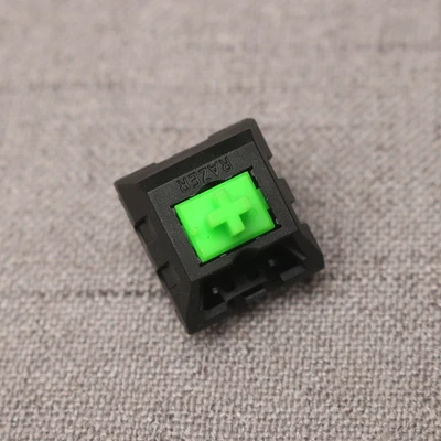 RGB green switch 1 шт. оригинальная механическая клавиатура переключатель для razer RGB зеленый переключатель/RGB оранжевый переключатель - Цвет: RGB green switch