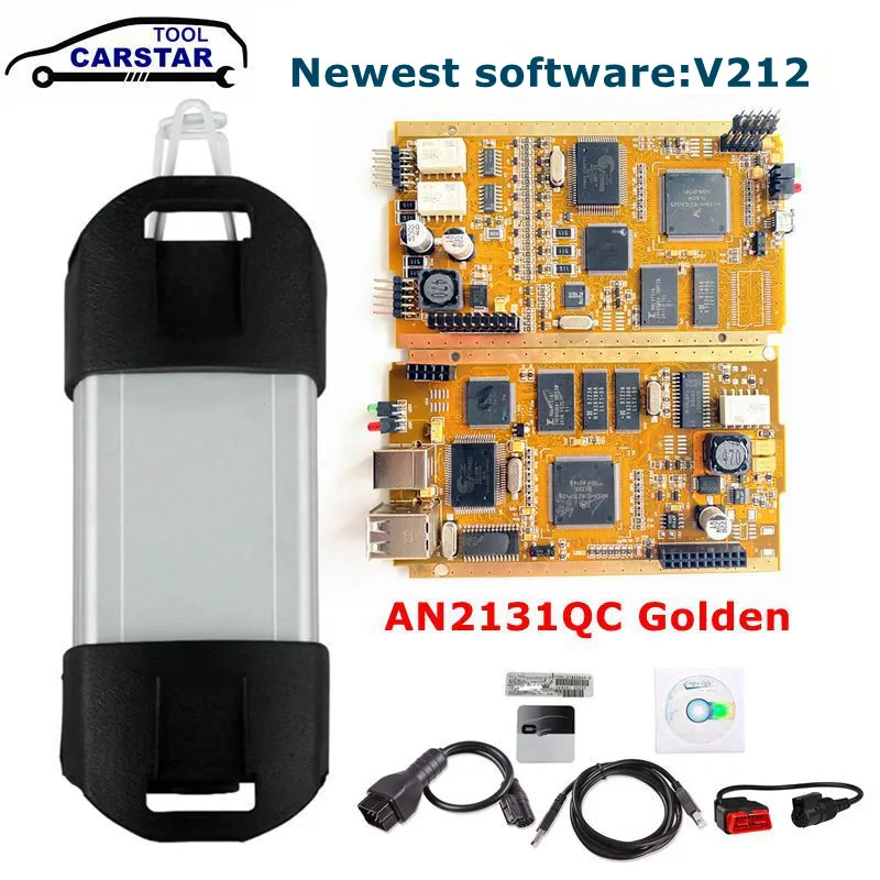 Сканер для Renault Can Clip V212 с полным чипом AN2135SC/AN2131QC Reprog V189 OBD2 инструмент диагностики