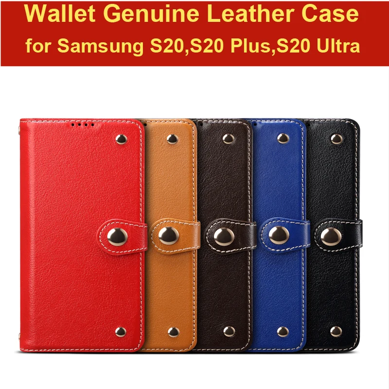 Чехол-Кошелек RedKoi для телефона samsung S20 Plus Ultra Wallet из натуральной кожи чехол-книжка