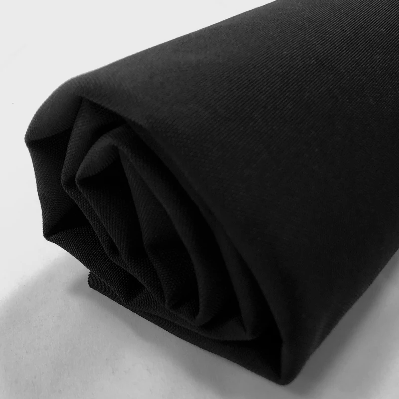 Size1 * 1.5m 슈퍼 두꺼운 cordura 1000D 블랙 나일론 패브릭 단시간 방수 천으로 안티 눈물 헝겊 마모 방지 패브릭