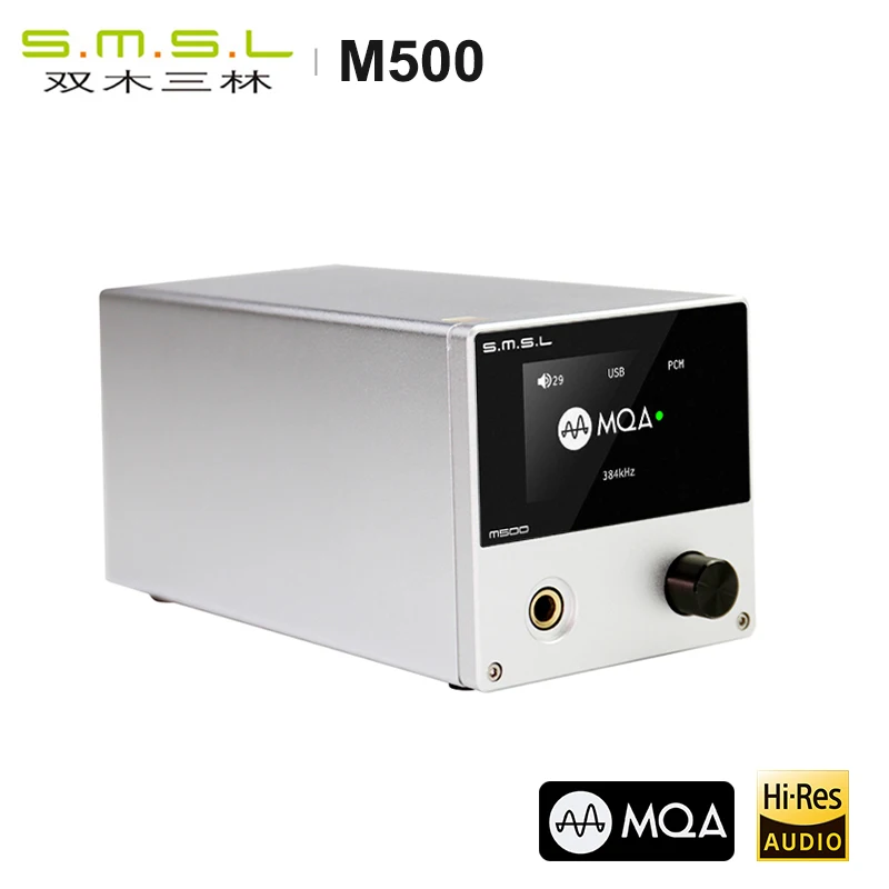 SMSL M500 MQA dac усилитель для наушников ES9038 PRO аудио декодирование USB DAC XMOS XU216 DSD512 32