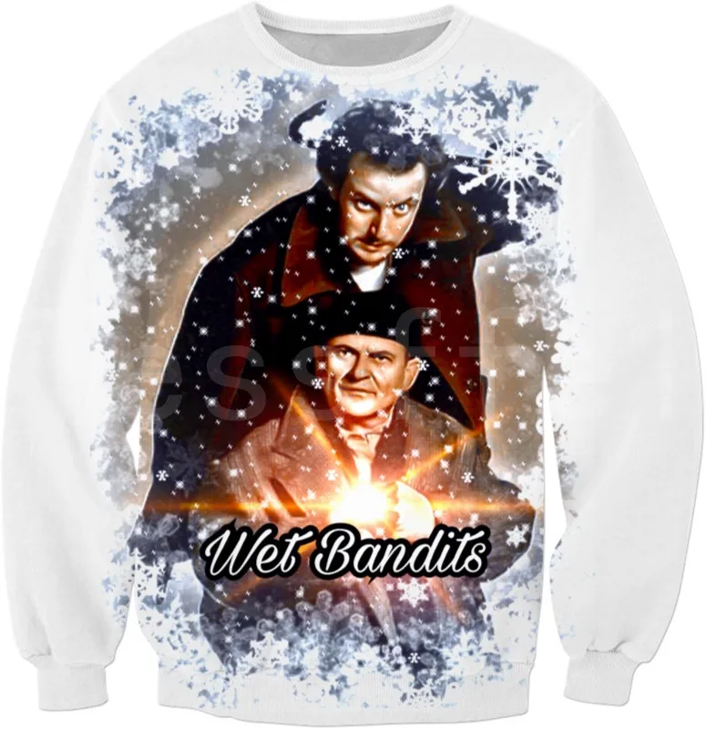 Sweatshirts Tessffel Счастливого Рождества Рождественский футболка с забавным мультипликационным принтом «красочные костюмы новая мода Harajuku 3DfullPrint унисекс толстовки Для мужчин Для женщин S-5 - Цвет: Sweatshirts