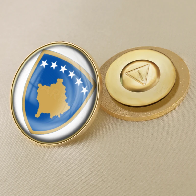 KOSOVO Kosovan Country Metal Flag Lapel Pin Badge *NEW*MIX - Foto 12