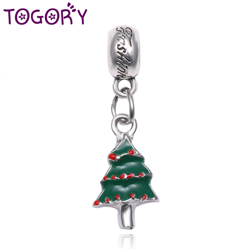 TOGORY 2 шт./лот подвеска на рождественскую елку с рождественским шармом подходит