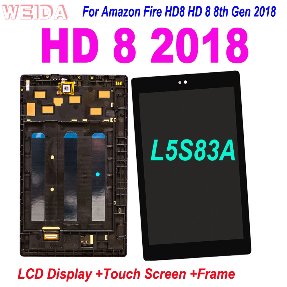 Tanio 8.0 ''dla Amazon Fire HD8 HD 8 8th 2018