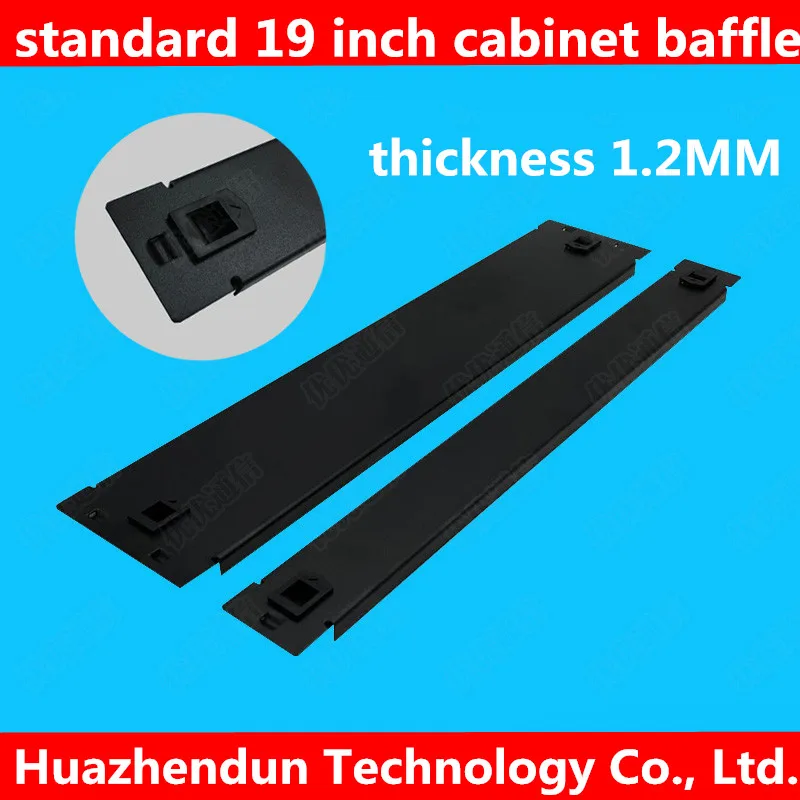 Standard 19-inche quipment cabinet 1U Installation-free baffle 2U clip 1.2MM thickness 4U bracket | Компьютеры и офис