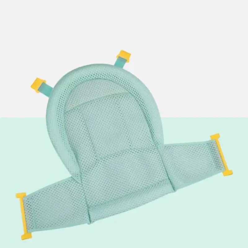 Новые детские безопасные направляющие дышащие стойки для ванной комнаты новорожденных нескользящие накладки для головы Защитные Мягкие Детские формирующие сетчатые накладки для ванной - Цвет: A2
