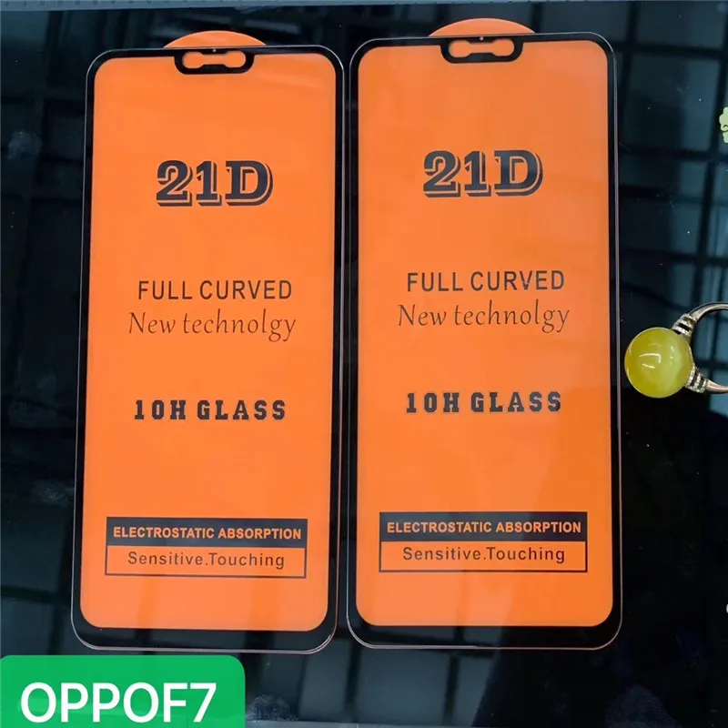10 шт. 21D закаленное стекло полное покрытие против царапин для OPPO RENO 6,4 6,6 Z F11 Pro K3 K1 A7 A7N A7X Tougen Защитная пленка для экрана