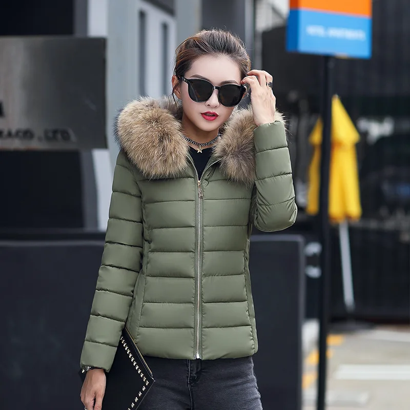 

2019 Hot Selling down Jacket Cotton-padded Clothes Women's Winter New Style Short WOMEN'S Cotton Padded Clothing Korean-style Wi