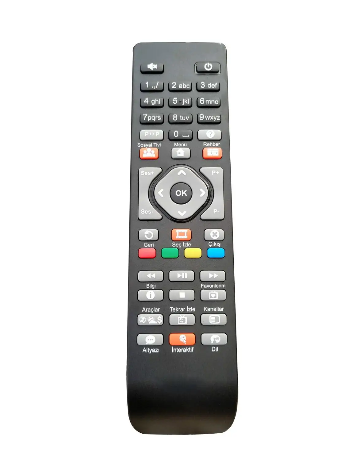 

New Original RC2764507/01B/02B For Tivibu Remote Control