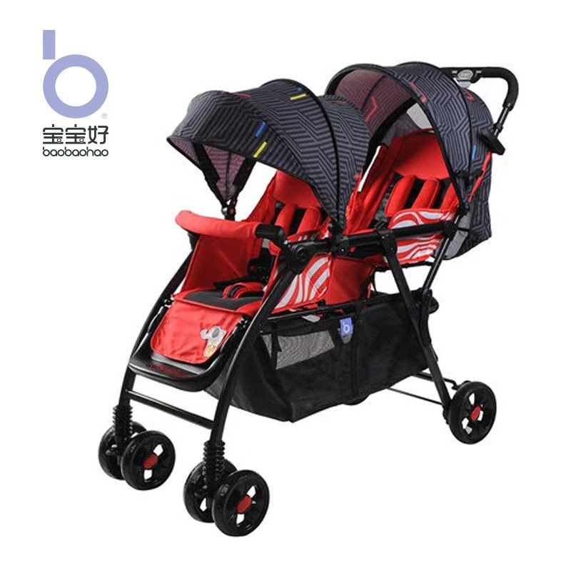 foldable double stroller