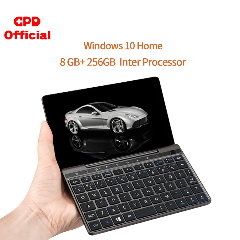 GPD Pocket 2 Pocket2 Мини ПК 8 Гб 256 ГБ 7 дюймов сенсорный экран мини ПК карманный ноутбук Intel Celeron 3965Y Windows 10