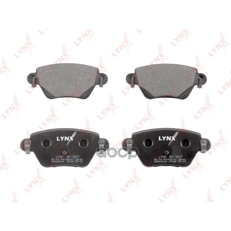 Колодки Тормозные Дисковые Ford Mondeo, Jaguar X-Type LYNXauto арт. BD3007
