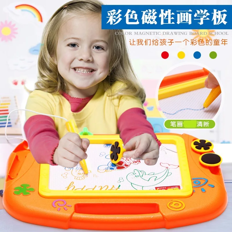 

Children Sketchpad Toy Medium Multi-Color Magnetic Drawing Board Baby CHILDREN'S Early Childhood Educational ENLIGHTEN Drawing B