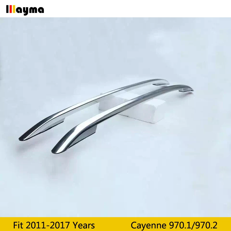 Для Porsche Cayenne 958,1 958,2 2011 багажник на крышу, рейлинги, барные стойки для багажа, верхние стойки, рельсовые коробки, алюминиевый сплав, 3 м, паста