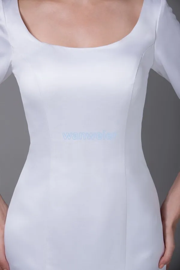 vestidos платье Формальное вечернее скромное 8 с рукавами размера плюс длинное вечернее платье для матери невесты