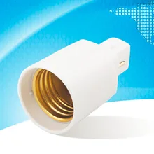 G24- E27 Retardant PBT Socket Base Screw LED Lamp Halogen Light Bulb Adapter Converter 2 Pin Wholesale