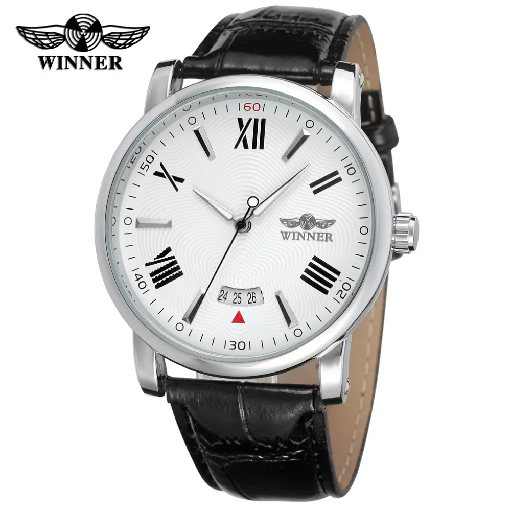 

Winner Winner Switzerland Men Fashion Casual Simple Fully Automatic Analog Watch
