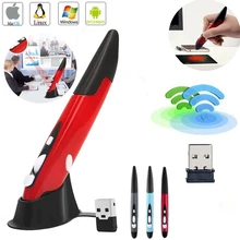 SOONHUA модная беспроводная ручка мышь 2,4 ГГц оптическая USB ручка для письма мышь карманная Мышка для планшетных ПК ноутбук PPT Презентация