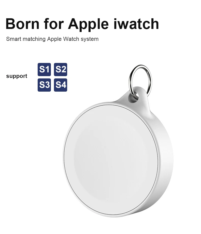 

Mini Magnetic Wireless Charger For Apple Smart iWatch 1 2 3 4 Fast Chagring Dock Station USB Charging Base For iWtach Series 3 4