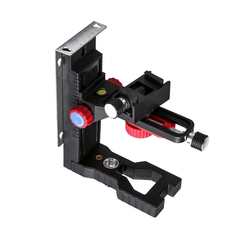 Adjustable Laser Level Magnetic Wall Bracket Hang L-shape Hook Bracket Universal