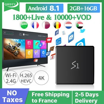 

Leadcool S1 Iptv France 2G 16G Android 8.1 Tv Box 1 Year QHDTV Iptv Arabic Belgium Morocco French Netherlands no app included