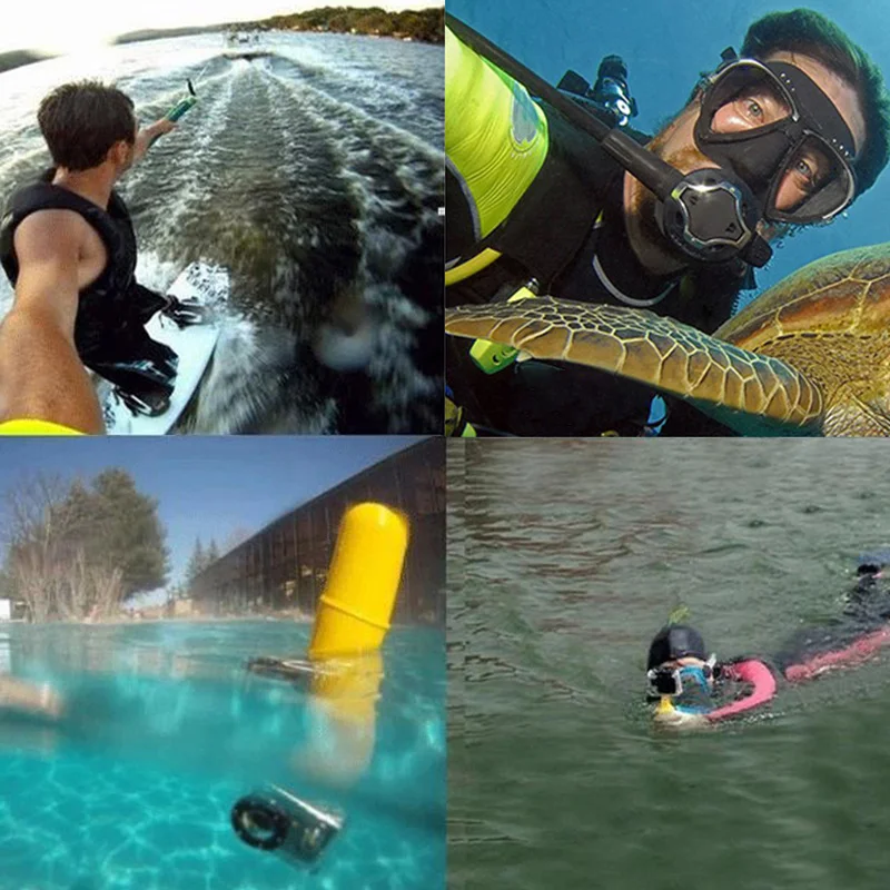 For Gopro Hero 4 3+ 2 1 Bobber Floating Handheld Monopod Hand Grip Accessories for SJCAM SJ4000 5000 for Xiaomi Yi Action Camera-2