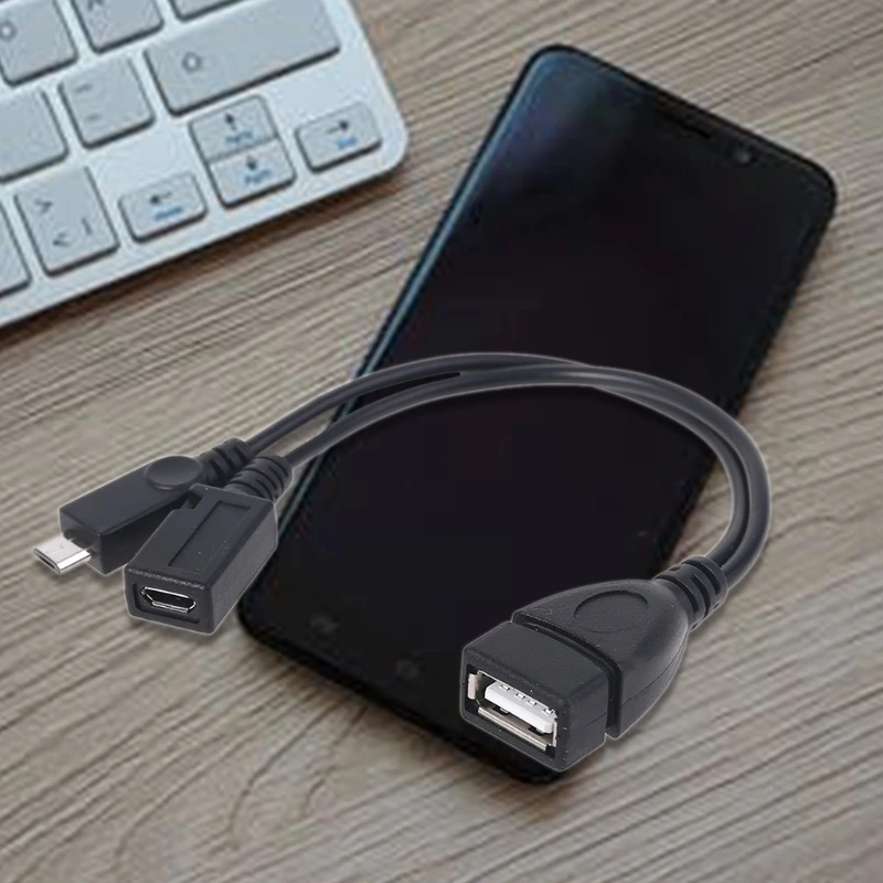 Микро-USB к USB 2 0 OTG адаптер кабель для Amazon Fire TV мобильный телефон планшетного ПК |