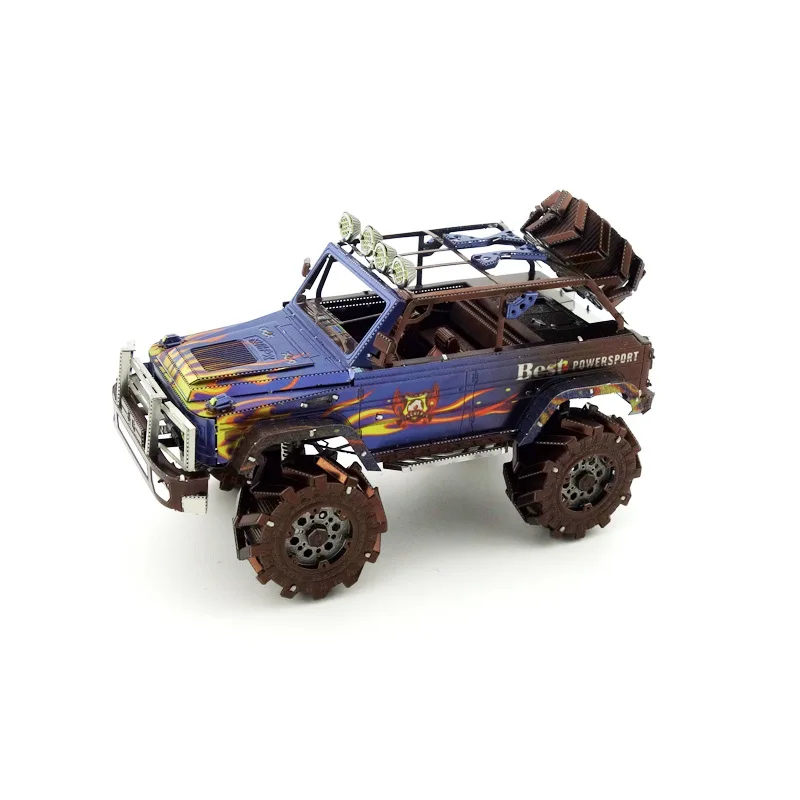 

Piececool 3D Metal Model Color suv diy Metal Puzzle Model Creative Gifts