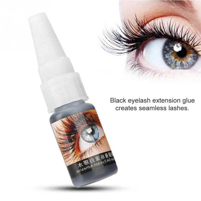 

Fast Drying Silk Protein Eyelash Glue False Eyelashes Extension Waterproof Slight Stimulation Grafting Glue Adhesive Lashes 15ml