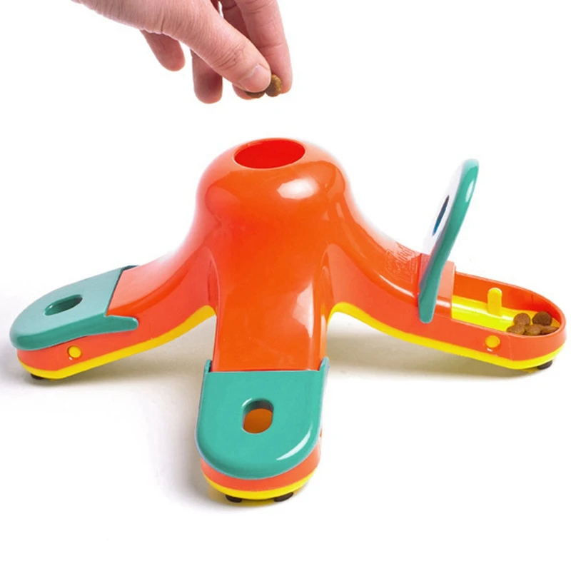 Собака головоломка игрушка-кормушка смешной интерактивный для щенков Игры Головоломка обучение скука лечения силиконовые кормления интерактивные игрушки