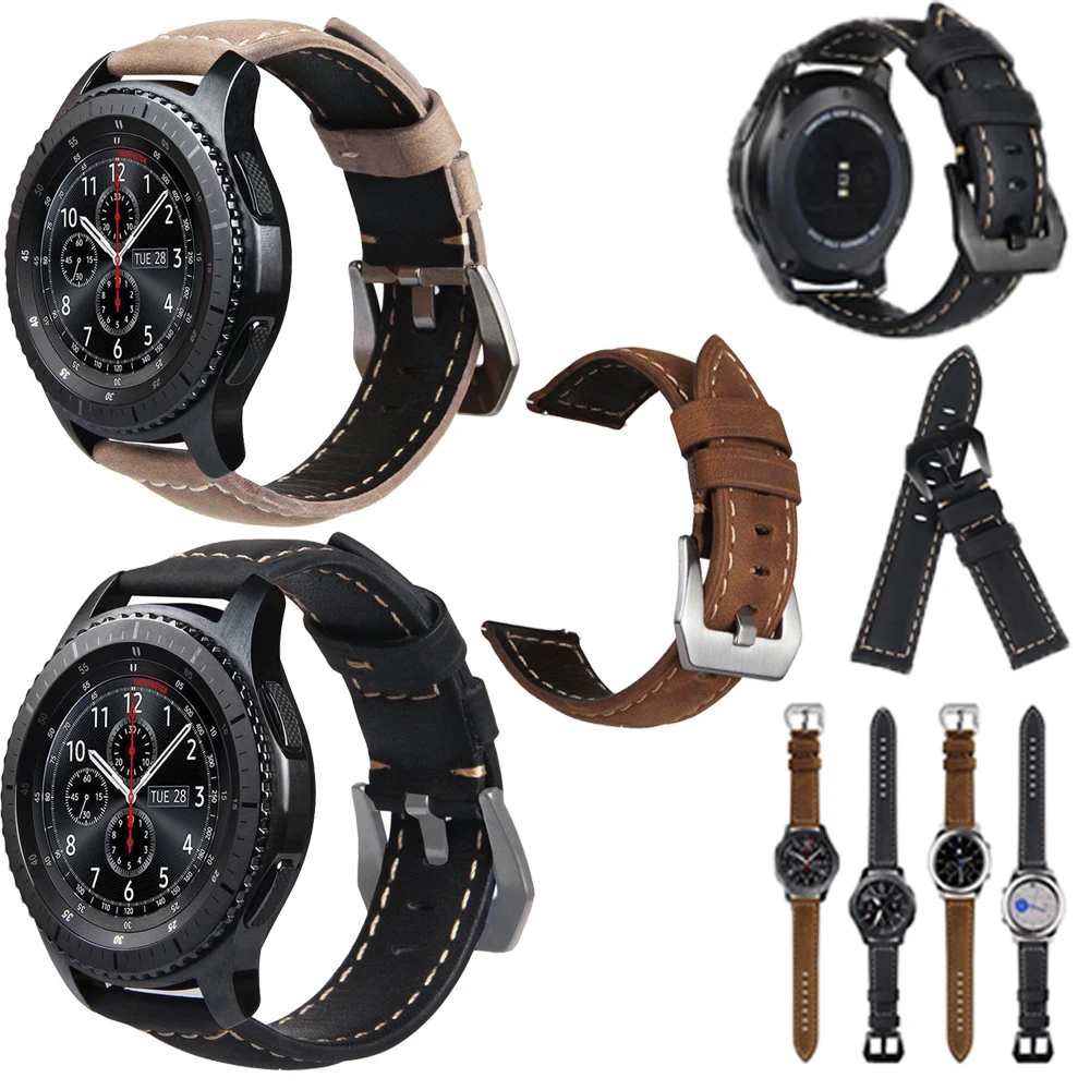 Ремешок для Samsung Gear S2/S3 Garmin Forerunner 645/245 HaylouSolar LS05 браслет часов|Смарт-аксессуары| |