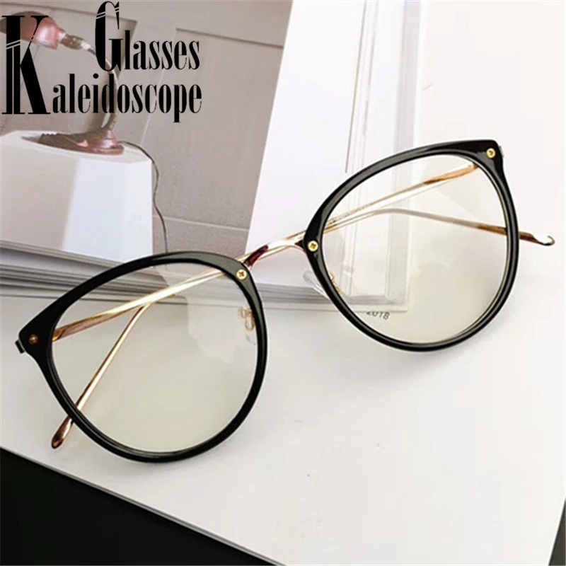Caleidoscoop Bril Transparante Vrouwen Frame Graden Brillen Oversized Cat  Eye Bril Frame Clear Lens Bril|Women's Eyewear Frames| - AliExpress
