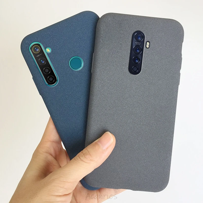 

matte anti fingerprint case on for oppo realme xt x2 x lite q 3 5 pro c2 c1 reno ace 2 2f z 5g 10x zoom soft back cover fundas