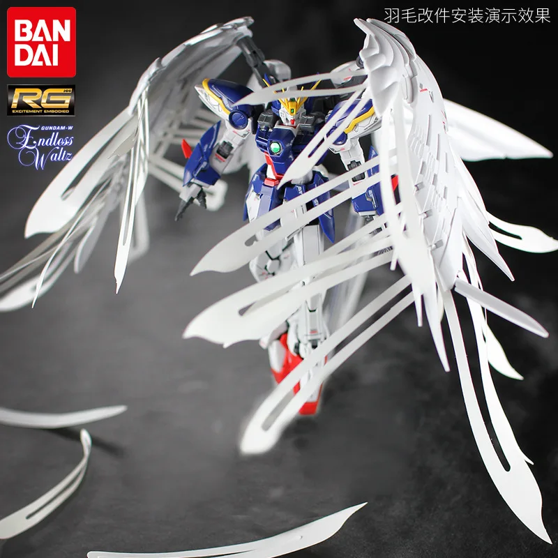 

Assembled Model Gundam RG 17 1/144 Japanese RG Version Flying Wing Zero Gundam EW Version