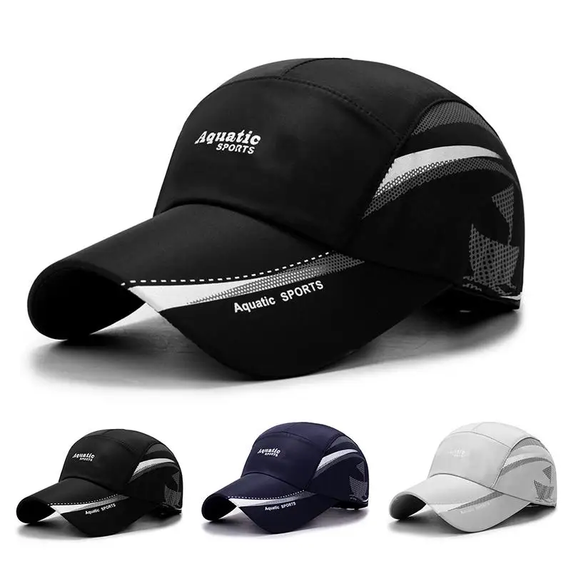 FAITOLAGI Outdoor Golf Fishing Hats for Men Quick Dry Waterproof Trucker Hat Women Baseball Cap Adjustable Sport Summer Sun Hats 2