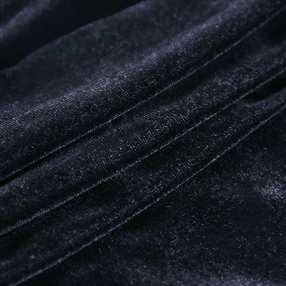 Женский черный меховой костюм из 2 предметов, комплект с милыми перьями, рубашки с длинным рукавом и открытыми плечами, высокая талия, посылка, юбки, комплект из двух предметов для вечеринки