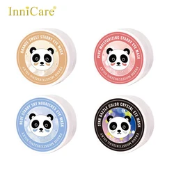 InniCare 60Pcs Panda Starry Eye Patches Remove Dark Circle Puffiness Anti Wrinkle Moisturizer Collagen Eye Mask Pads Skin Care