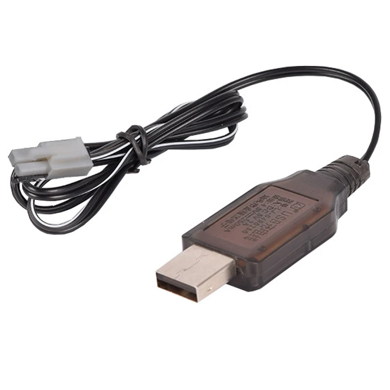 4,8 V 250mA USB зарядное устройство EL-2P/JST-2P/L6.2-2P/3,5 мм/SM-2P Разъем для RC игрушки автомобили лодки запчасти 4,8 в Ni-Cd Ni-MH батареи - Цвет: EL