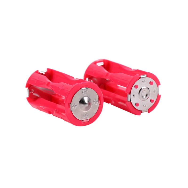 

4 AAA/LR03 to C Size Parallel Cell Adapter Battery Holder Case Box Convertor 1.5V 4 AAA to 1 C Size Convert
