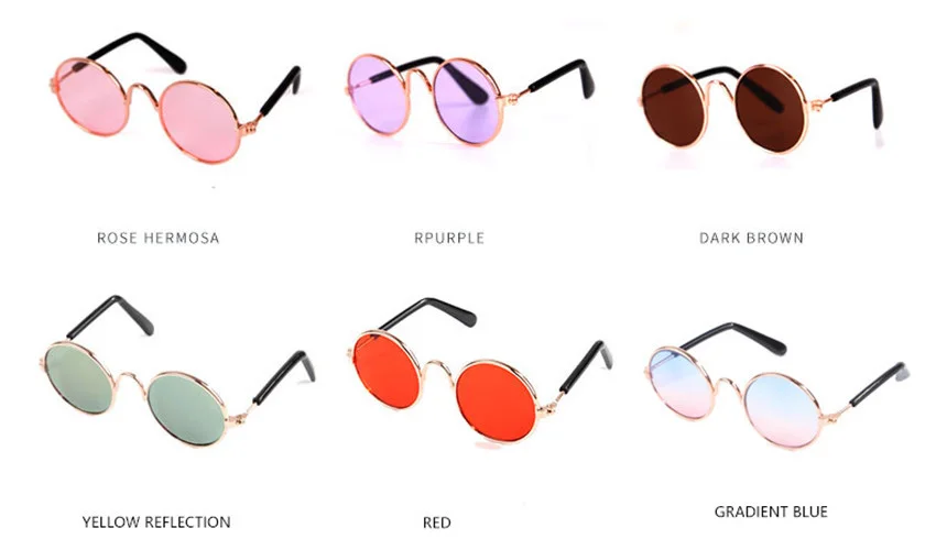 Dress Up Cool Glasses Cat Pet Products Eye-wear Sunglasses Small Dog Kitten Pet Photos Props Accessories Pet Products (3)