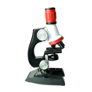 

Biology Microscope Kit Lab LED Home School Science Educational Toy Gift Refined Biological Microscope For Kids Children