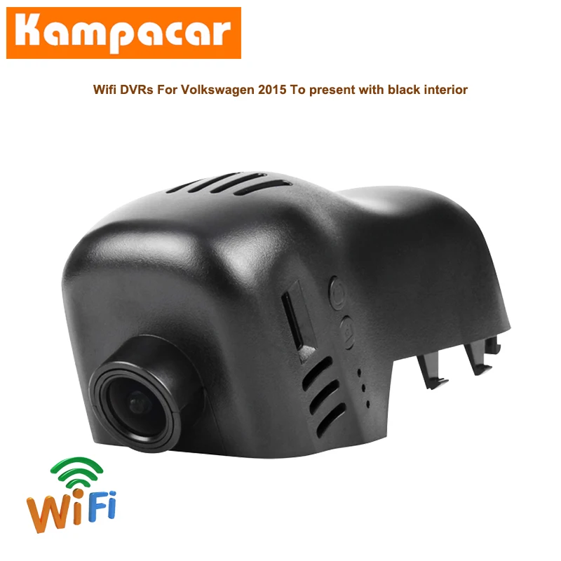 Kampacar Wifi Dash Cam Car Dvr Camera VW02-C For Volkswagen Touareg fl Tuareg NF R Edition X V6 V8 R50 Video Recorder HD Dashcam