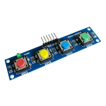 

ST004 4-position key module / switch / electronic building block / button control accessory / with cap / tact switch