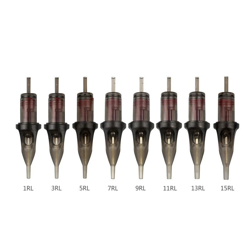 Иглы для татуировки революционный картридж круглый вкладыш #10 (0,30 мм игла) RC1003RL rc1005rrc1007rl RC1009RL RC1014RL 20 шт./лот