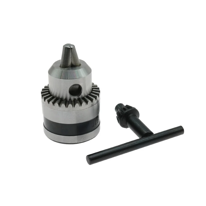 B10 Drill Chuck 1PCS 3.17mm/4mm/5mm/6mm/7mm/8mm/10mm Motor Shaft Coupler Sleeve Coupling B10 Drill Chuck Taper Connecting Rod - Цвет: B10 Drill Chuck