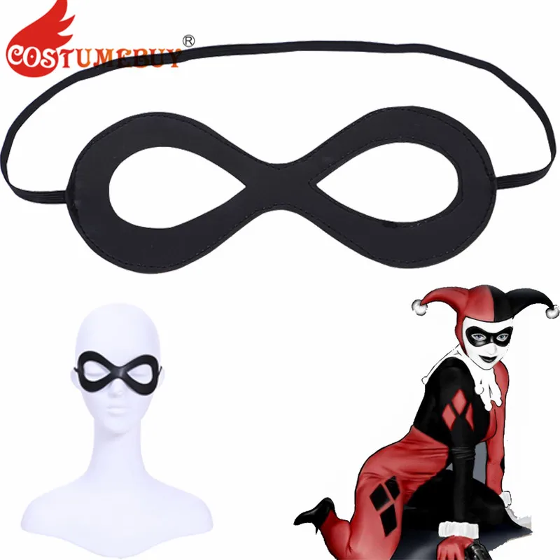 Costumebuy отряд самоубийц Джокер Куинн маска для глаз аксессуары для косплея женские костюмы Маска для плохих девушек очки реквизит на Хэллоуин