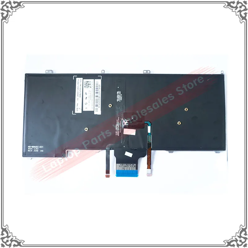Новая клавиатура США для бренд DELL для серии Latitude E7440 E7420 E7240 E7420D Клавиатура ноутбука Английский с подсветкой черный